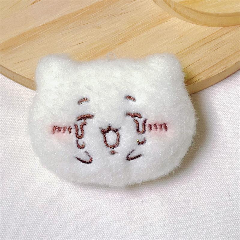 Cartoon Creative Chiikawa Pendant Kawaii Cute Anime Plush Doll Keychain  Backpack Decoration Accessories Children Gifts
