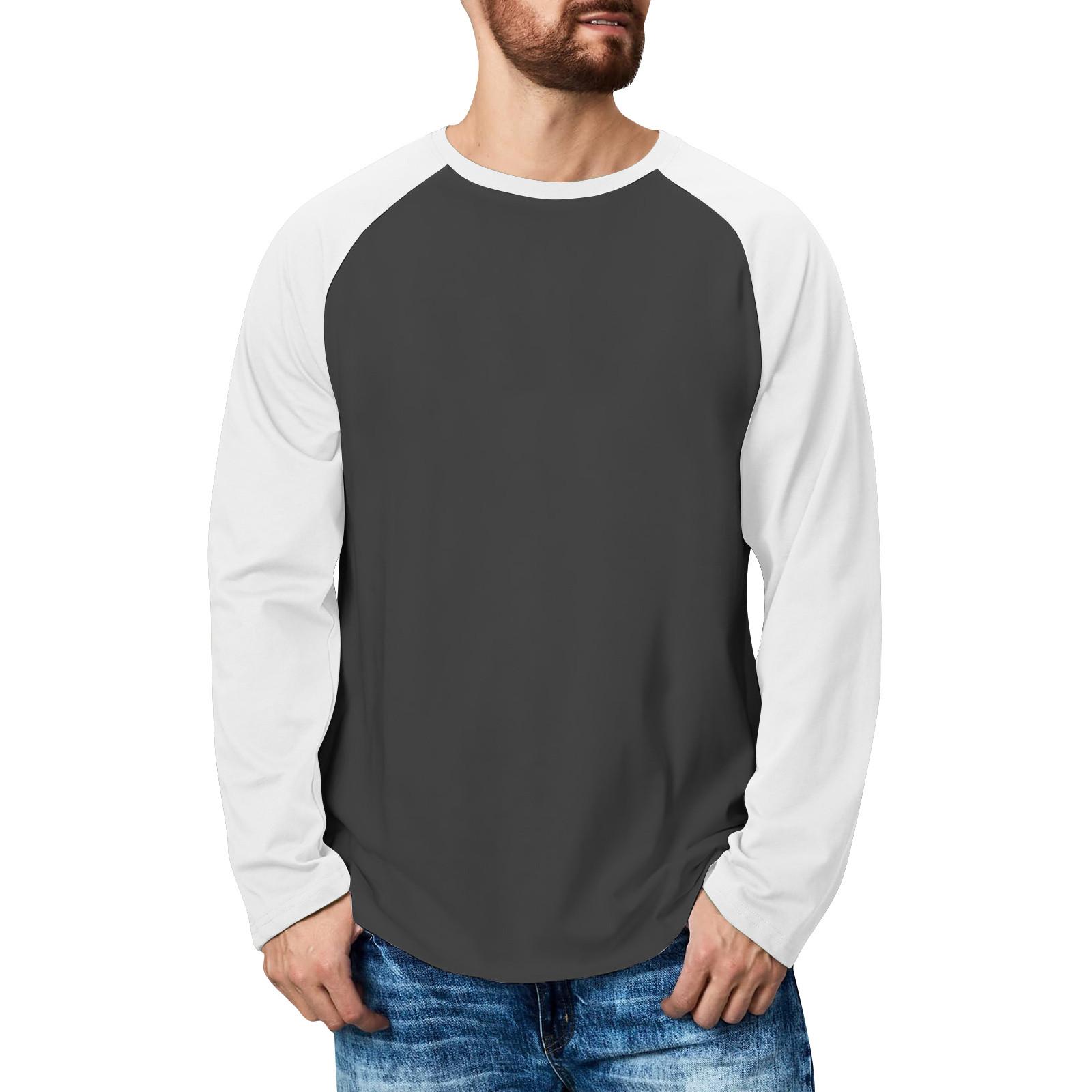 Весенне-осенняя мужская толстовка с воротником-стойкой на открытом воздухе — фото 5