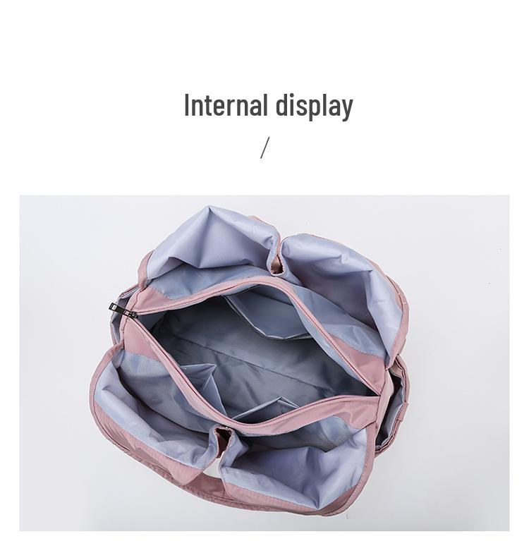 Stylish & Spacious Crossbody Yoga & Gym Bag - Simple, Fashionable, Large Capacity for Travel