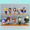 One Piece PVC Figuren Set Sammlermodell mit Anime Luffy Zoro und Boa Hancock Charakteren für Fans