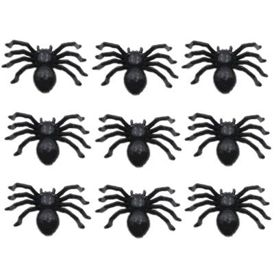 Mode Ornament Festival 30 st/set Plast Spindel Halloween Mini Leksak Fest Realistisk Rekvisita Dekoration