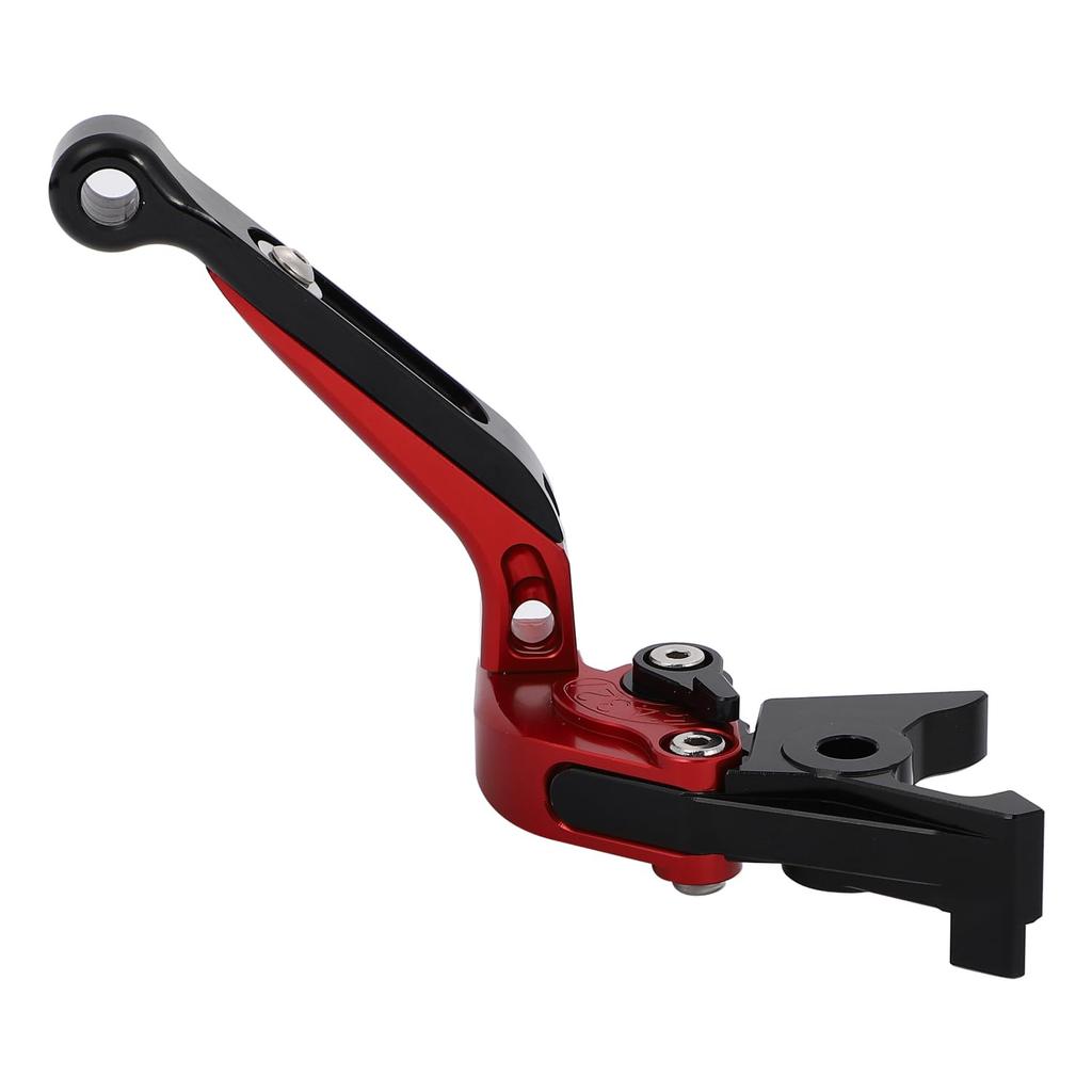 Nakira Brake and Clutch Lever Set for and GSXR and GSX250R, V-Strom250, GSR250, (Red Black)