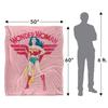Wonder Woman Hero Stance Blanket