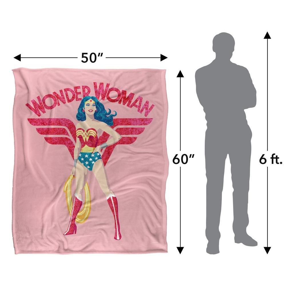 Wonder Woman Hero Stance Blanket