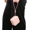 Metal Portable Bag Wrist Strap PU Leather Wallet Strap Belt Waterproof Handbag Straps