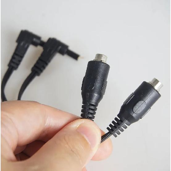 E stim Estim 2.35 to DC2.5 Conversion Cable Adapter,Electrostimulator,Electro Shock Connector,BDSM Sex Toys,Electric Shocker