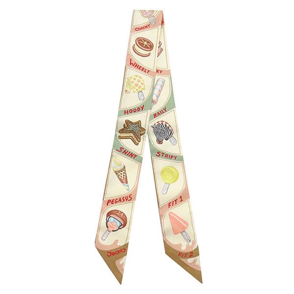 HERMES H064109S Twilly Twillyscarf silk Array