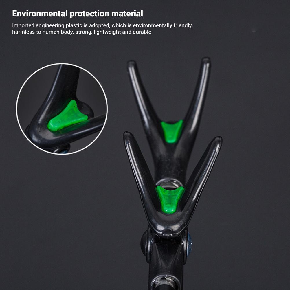 Adjustable Fishing Rod Bracket Support Holder Rack Pole Stand Holder with Anti Slip Ground Insert