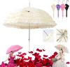 TYYRBMG Frilled Lace Umbrella for Lolita Outfits, Weddings and Photo Props