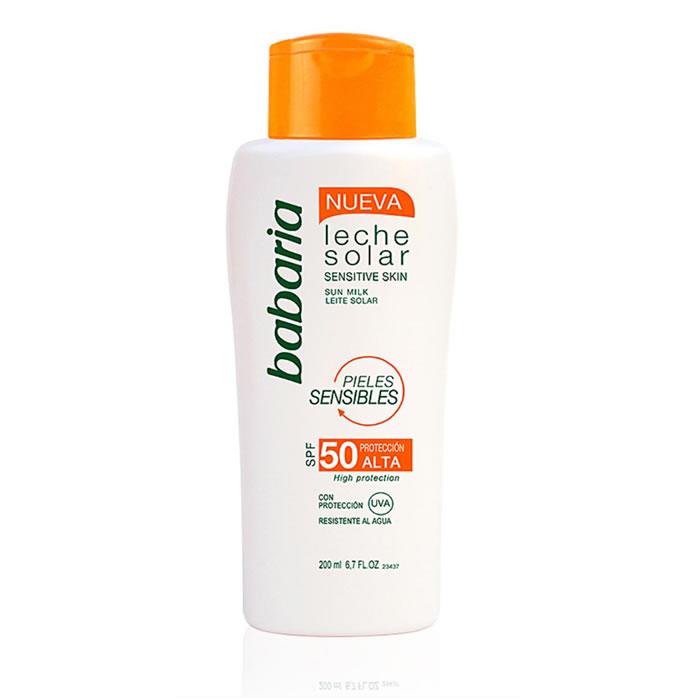 

Babaria Солнцезащитный спрей для чувствительной кожи Spf50 200 мл