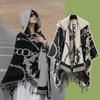 Retro Ethnic Style Large Comfortable Travel Shawl