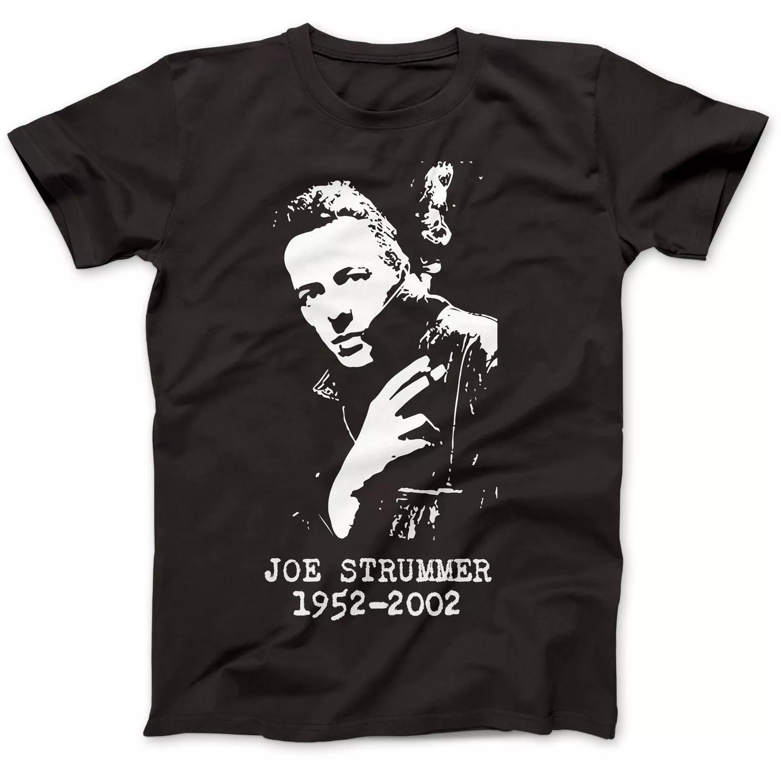 NEW Joe Strummer The Clash Band Black Size S5XL Gift Fan Shirt AG251 L