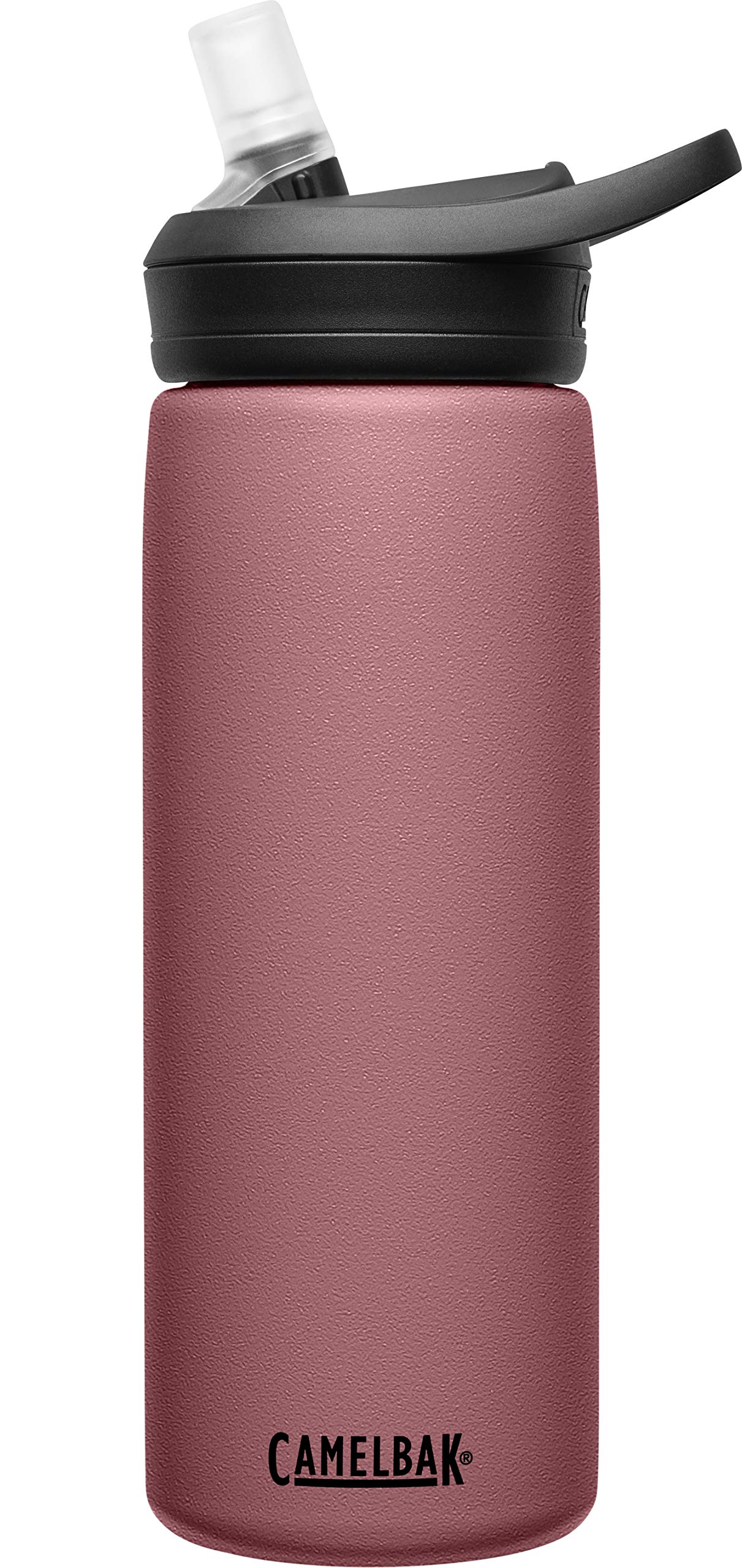 

CamelBak Eddy Plus SST Vacuum Insulated Stainless Steel Bottle with Terracotta Rose Straw, 600ml,