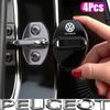4Pcs Metal Car Door Lock Buckle Cover Protective Covers Hub Cap For VW GTI Polo Golf Passat B6 B7 B8 Tiguan Jetta T-ROC Taigo CC vhcp29