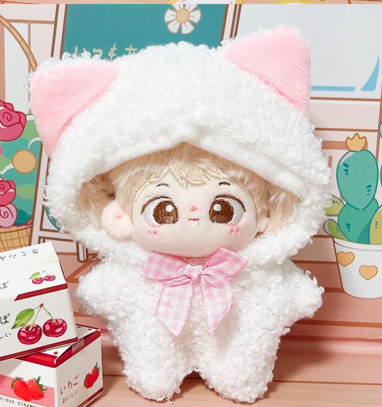 AXLUCE - Plush clothes - Kigurumi - Plush toys - Clothes - 10cm - Doll (White cat)