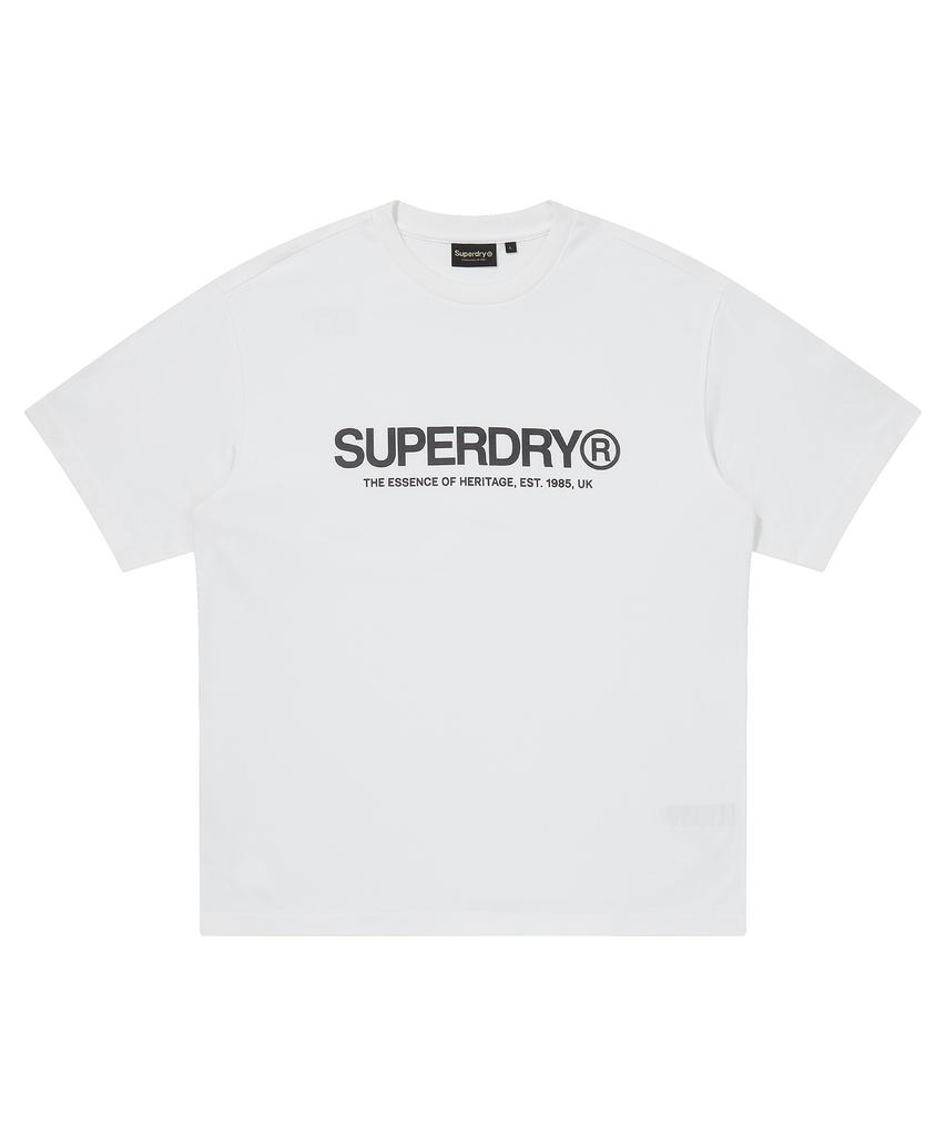 Syupeodeulai Core Logo T-Shirt White Sduiscq65Wht