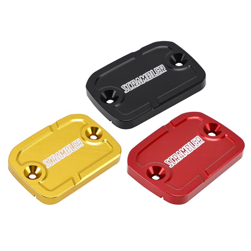 

CNC Front Brake Fluid Reservoir Cap Fit for Ducati Scrambler 800 1100 2015-2025 червоний