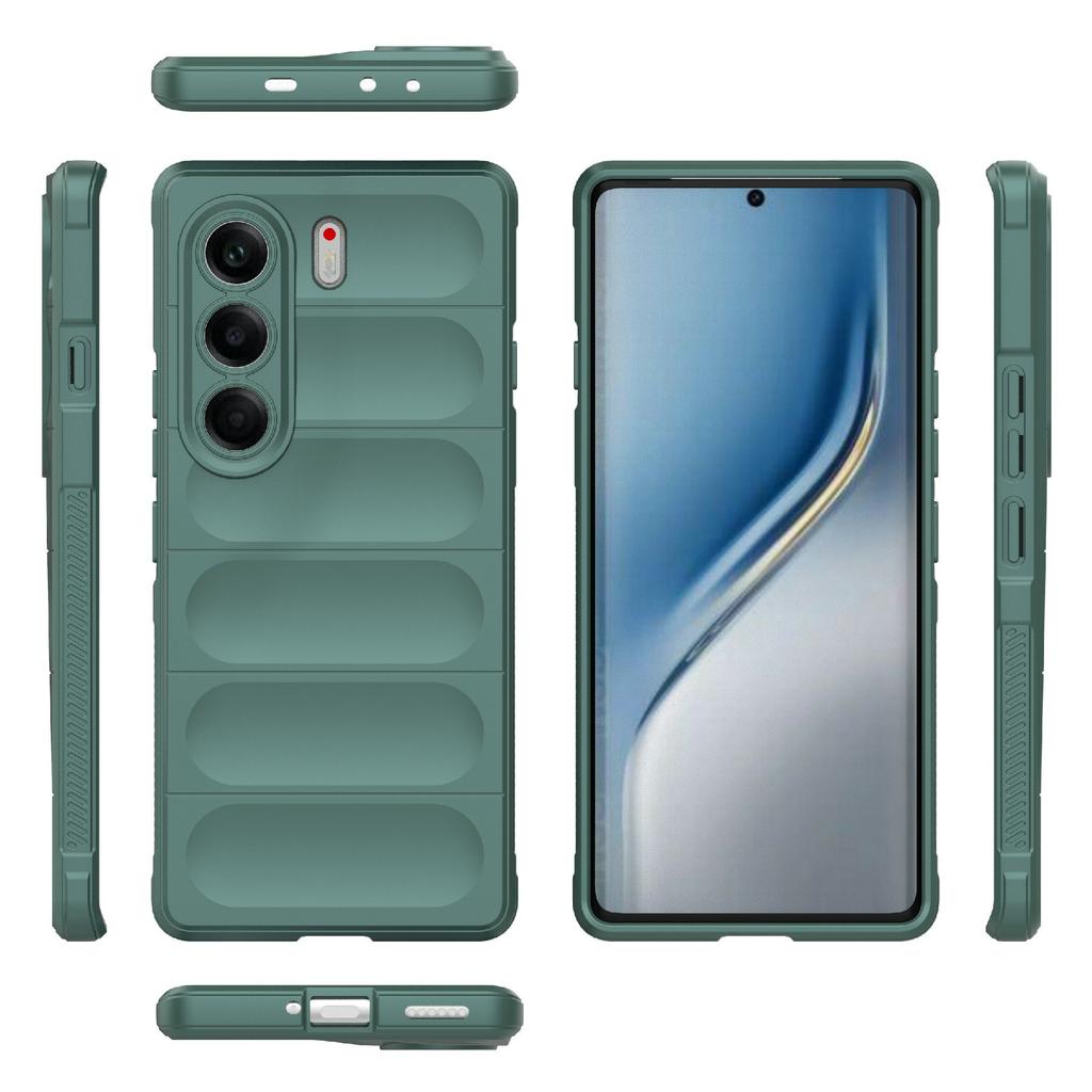 For iPhone 15 Pro Max Case Compatible with MagSafe Suction Cup Kickstand PC Phone Cover