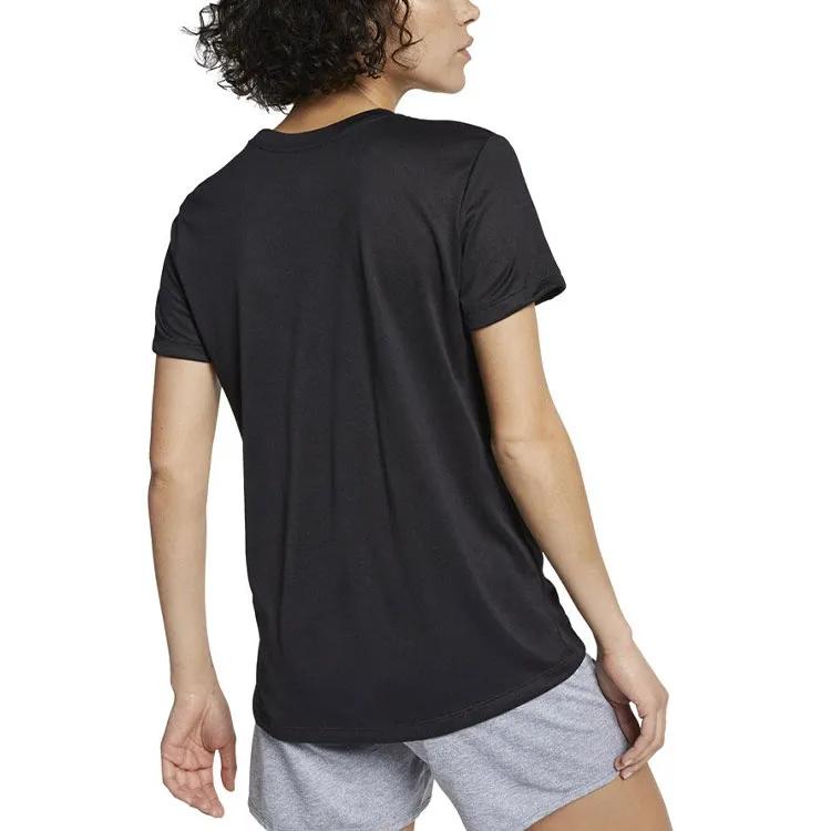 Nike Regular T Shirt Women's Black (Unisex) T-Shirts AQ3210 010