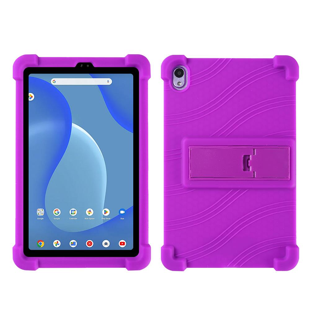 For Walmart Onn 7 inch Tablet Gen 4 (2024) Silicone Case with Kickstand Rugged Protective Cover