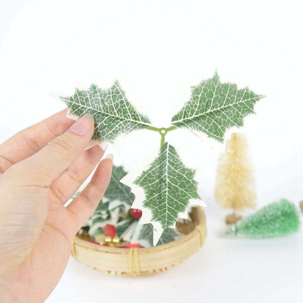 Ornaments Fake Fruit Plant Christmas Decorations Handcraft Accessories Artificial Leaf Berry