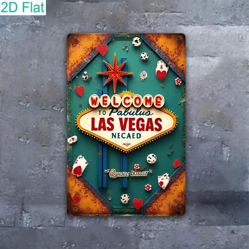 Playing Cards Poster Metal Sign 20x30cm Wall Art