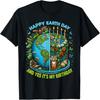 Happy Earth Day and It's My Birthday, Born On Earth Day 2025 T-Shirt