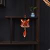 1pc Wooden Tail Fox Cute Little Fox Pendant Pendant Healing Accessories Necklace Keychain Accessories