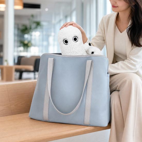 Wizard Hat Workshop Plush Toy, Soft Stuffed Animal Doll & Throw Pillow, Cuddly Character Plushie with Big Round Eyes, Gift for Kids, Teens, Anime Fans