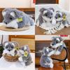 Snowing Terrier Plush Toy With Pp Cotton Filling For Kids Playroom Decor