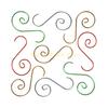 Christmas Tree S Shaped Hooks Set of 20 for Creative Metal Hanger Rack for Stocking Connector top sale