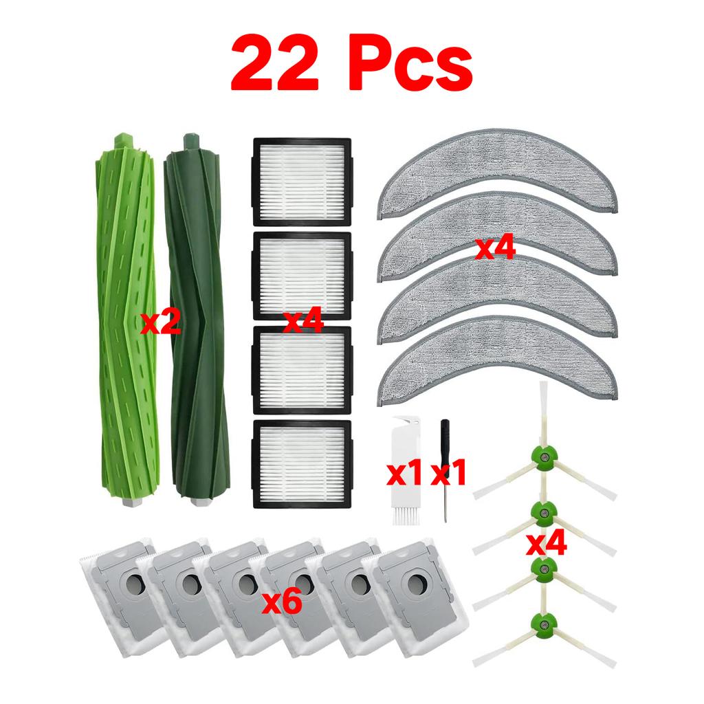 HOME TIMES Replacement Parts for Irobot Roomba Combo J7/J7+ Vacuum and Mop Robot Accessories