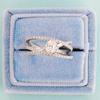 Explosionen Ring kreative Persönlichkeit Damen Zirkon Ring Schmuck einfache Schmuckstücke