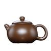 Handmade Yixing Zisha Purple Clay Xi Shi Teapot - Small Capacity Kung Fu Tea Brewing Set for Collectors and Households