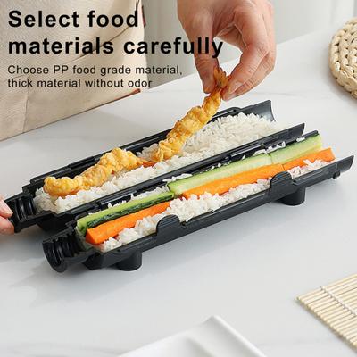 Kit per preparare il sushi Stampo per preparare il sushi per principianti Macchina per arrotolare il sushi Set da chef fai da te per sushi Kit professionale per preparare il sushi