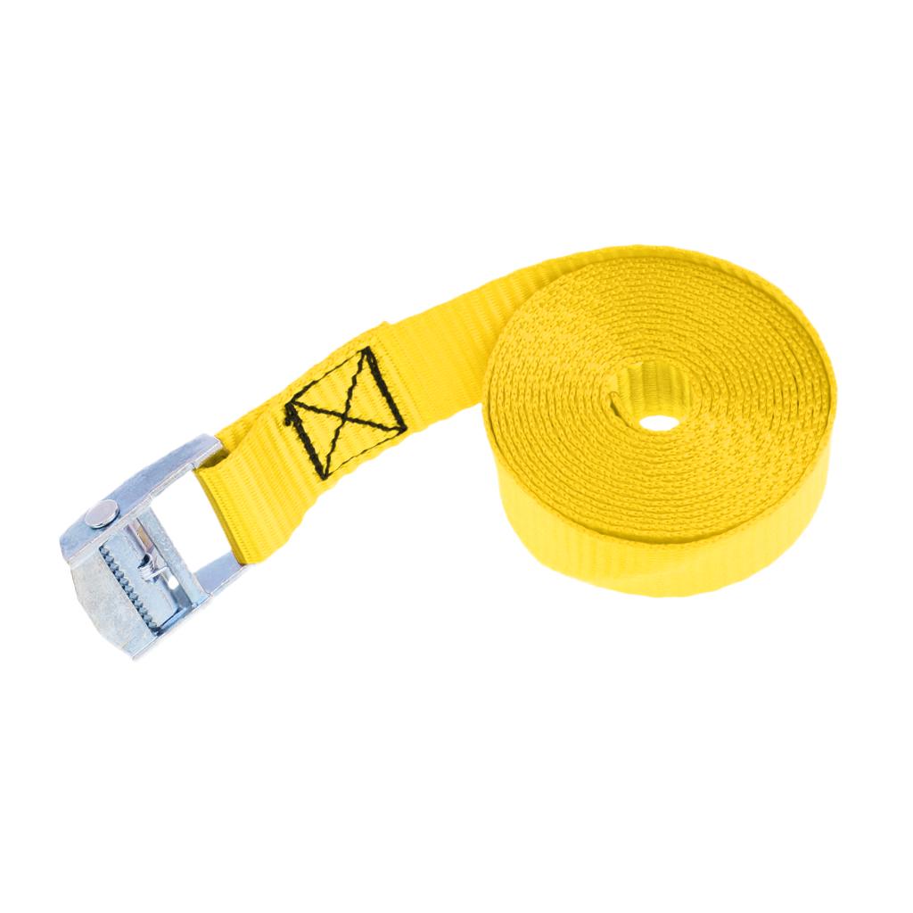 Yellow Side Release Luggage Suitcase Tie Down Strap 2 x 2.5m 25mm Yellow Side Release Luggage Suitcase Tie Down Strap 2 x 2.5m 25mm