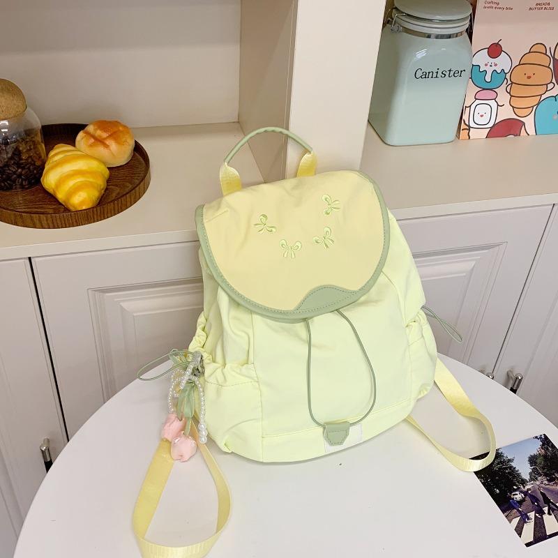 School Bag New High-value Fresh and Sweet Dopamine Contrasting Mini Backpack Junior High School Backpack