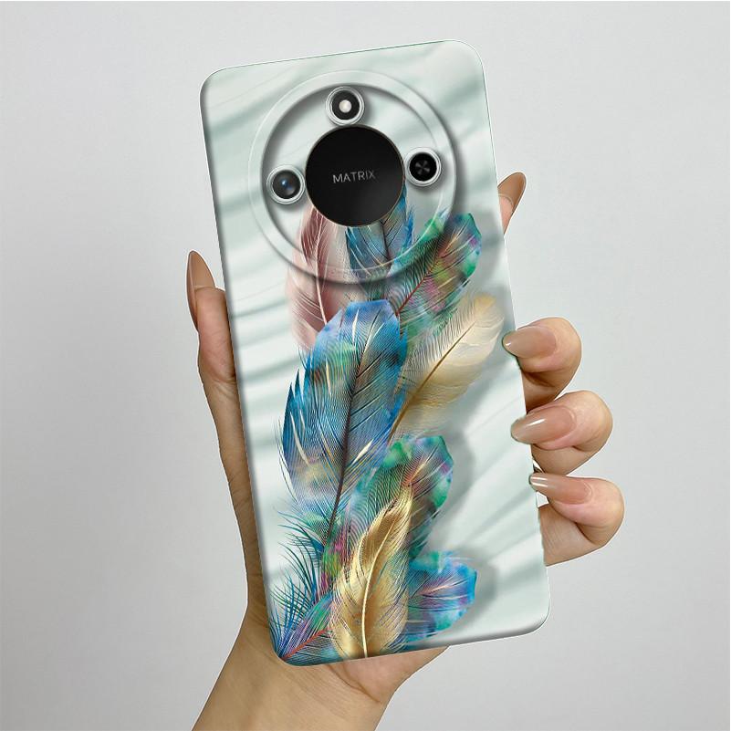 For Honor X9C Smart Phone Case X9cSmart Soft Silicone Funda Sweet Painted Fashion Cartoon Protective Capa Lovely Printing Cover