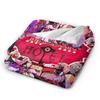 Soft Warm Blanket Airplane Travel VOX H-Hazbin Hotel Alastor Game Throw Blanket  Flannel Bedspread For Couch Bed Sofa Bed Cover