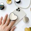 Paste Folding Air Cushion Mobile Phone Holder Creative Makeup Love Mirror Desktop Tablet Suitable For Lazy Bracket