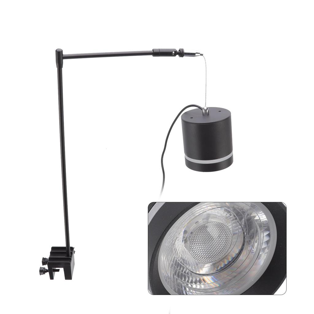 LED-Meerwasseraquarium-Licht, Vollspektrum-COB-Licht, farbvariable Salzwasser-Zylinder-Aquariumlampe