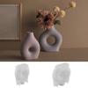 Flower Vase Mould Flexible Silicone Mold for Planter Handmade Home Decoration for Dining Table Flowerpot Molding Tool