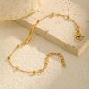 Simple Fashion Women'S Jewelry Stainless Steel Pepper Gold Bracelet 2303