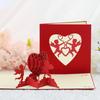 Cupid's Heart 3-D for Pop Up Valentine’s Day Card Happy Anniversary for Her Date