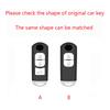 Zinc Alloy Car Key Cover Holder for Mazda Axela Atenza 3 2 6 CX3 CX5 CX30 CX8 CX9 MX5 RX7 RX8 SKYACTIV Remote Protector Keychain