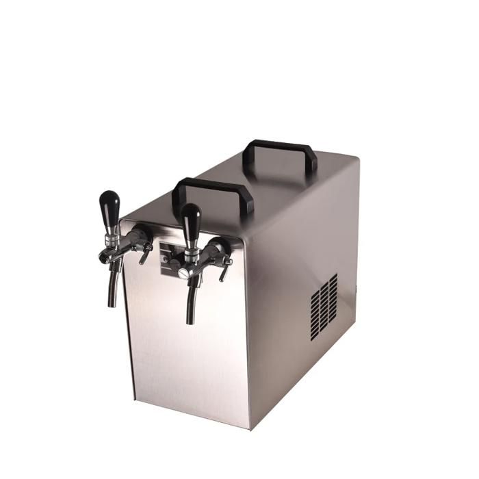 Tireuse à bière - ICH-ZAPFE.DE - STREAM 50 - BLACK EDITION - 55 L/h - 2 lignes - Refroidissement à sec