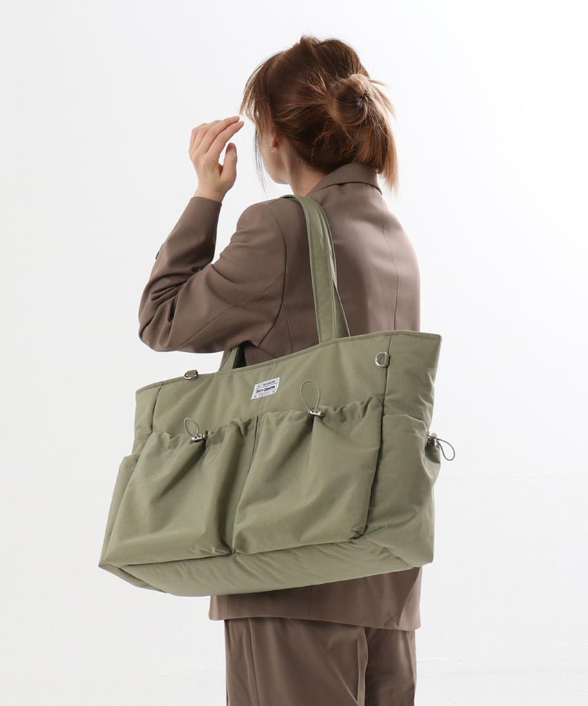 Cozycomma 17-Pocket Nylon Peddler Bag_Cozy Bag [Sand Khaki]