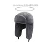 Windproof Hooded Hat Thickened Ear Protecting Cap Cute Warm Hat  Women