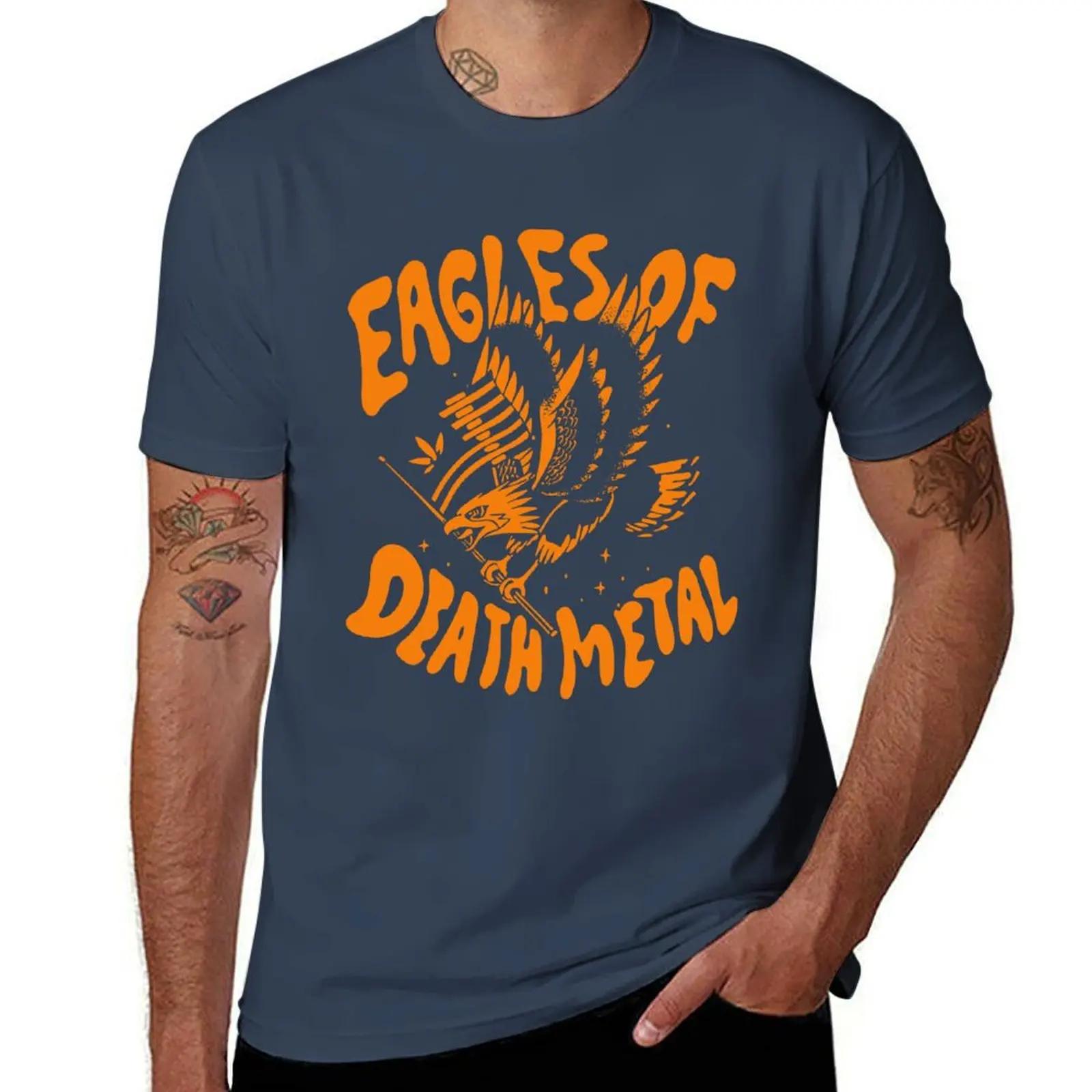 

Band EAGLES OF DEATH METAL T-Shirt customs vintage man t shirt oversized t shirt mens plain t shirts M
