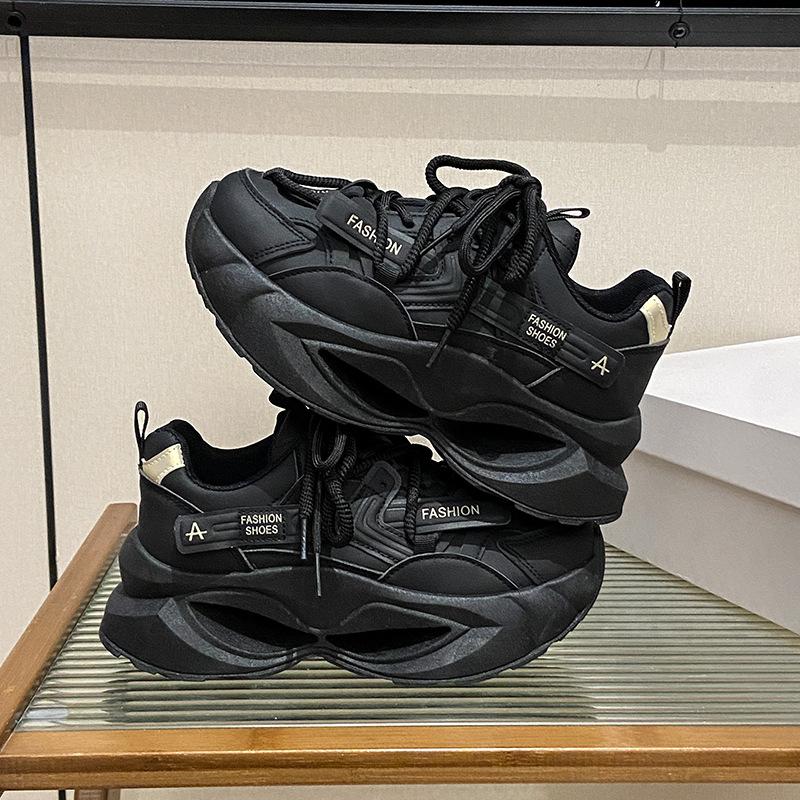 ins new dad shoes women 2025 spring student sports running shoes casual shoes platform height increase FB7706